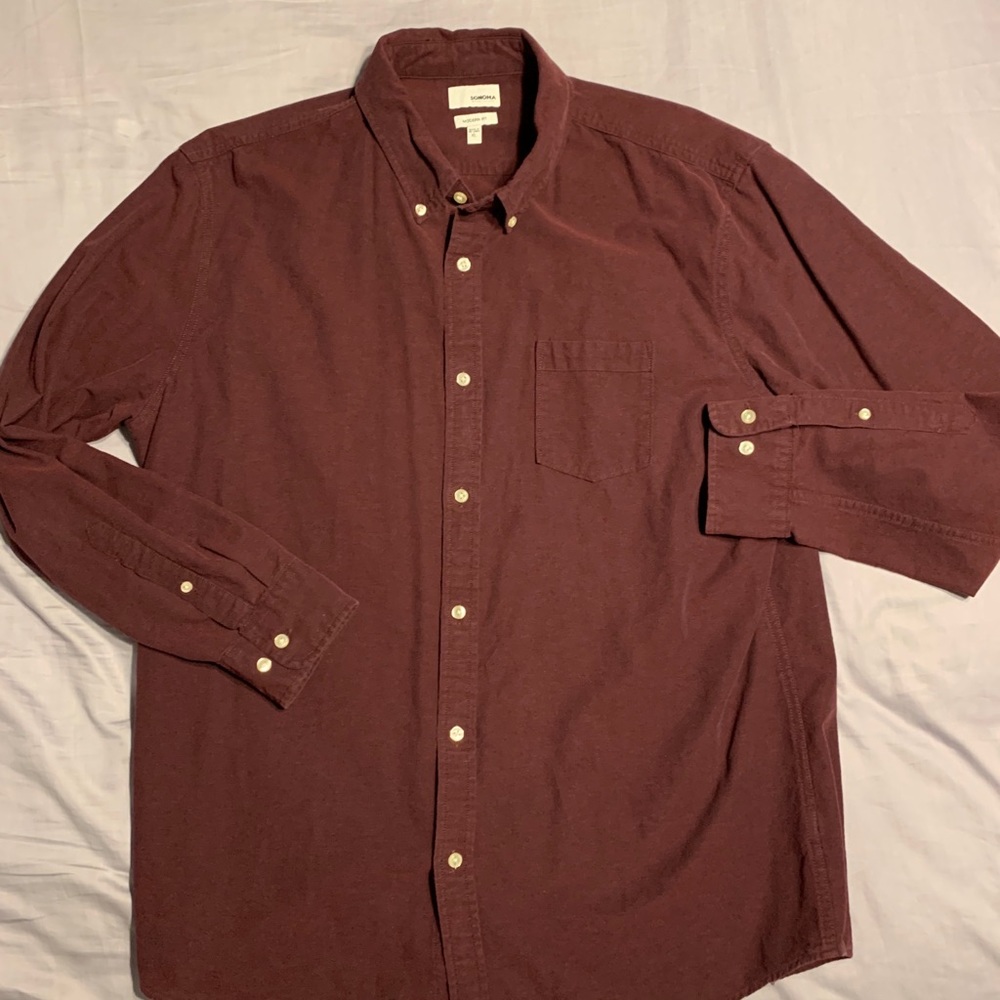 XL, Sonoma Modern Fit bottom down long sleeve-Used